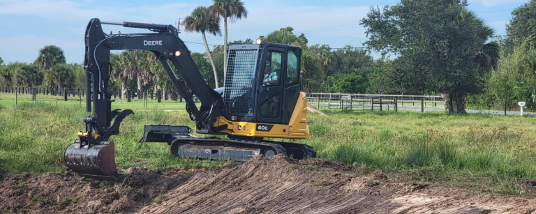 Land clearing and forestry mulching service image for St. Lucie County, Florida.