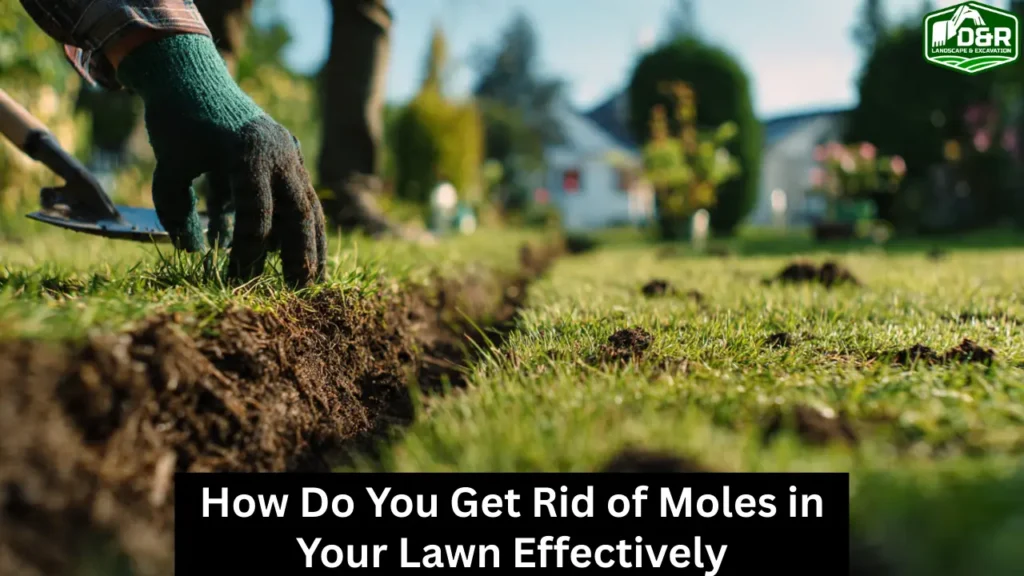 how do you get rid of moles in your lawn
