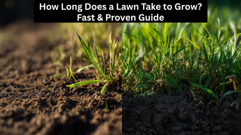 new lawn growth time