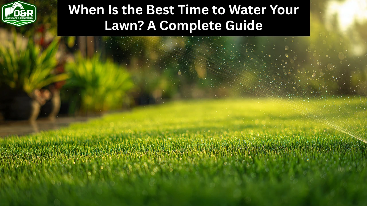 when is the best time to water your lawn