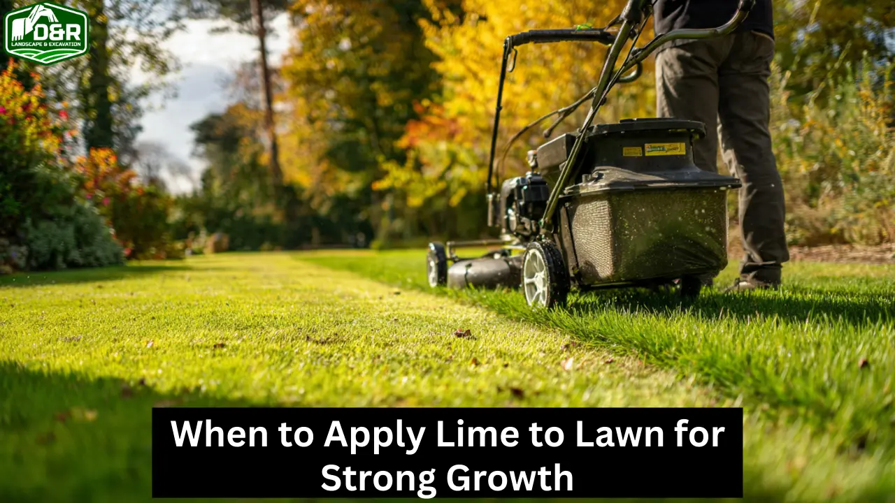 when to apply lime to lawn