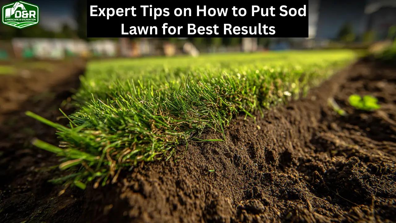 how to put sod lawn